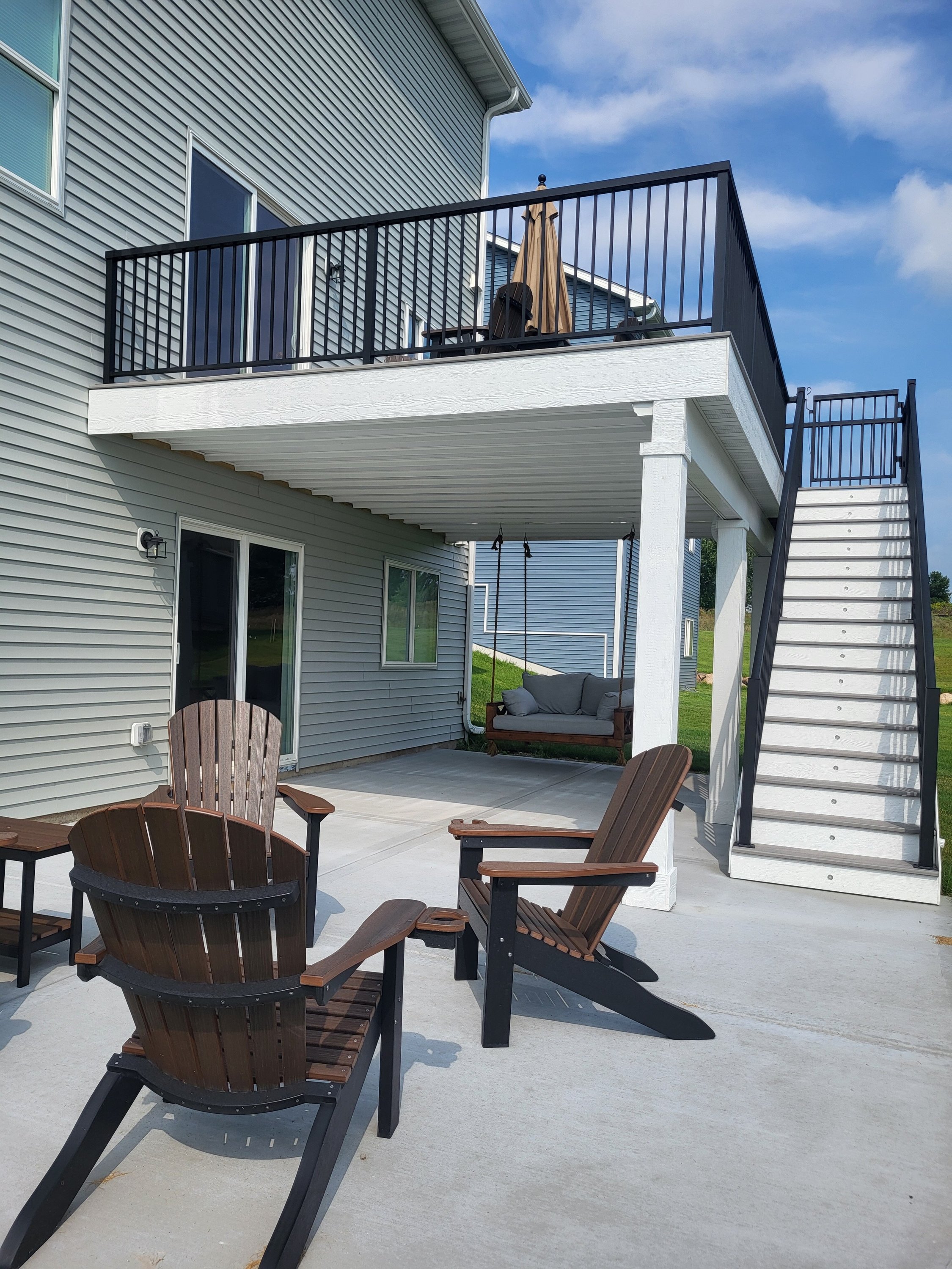 Aluminum Rail, Wolf Decking, under decking