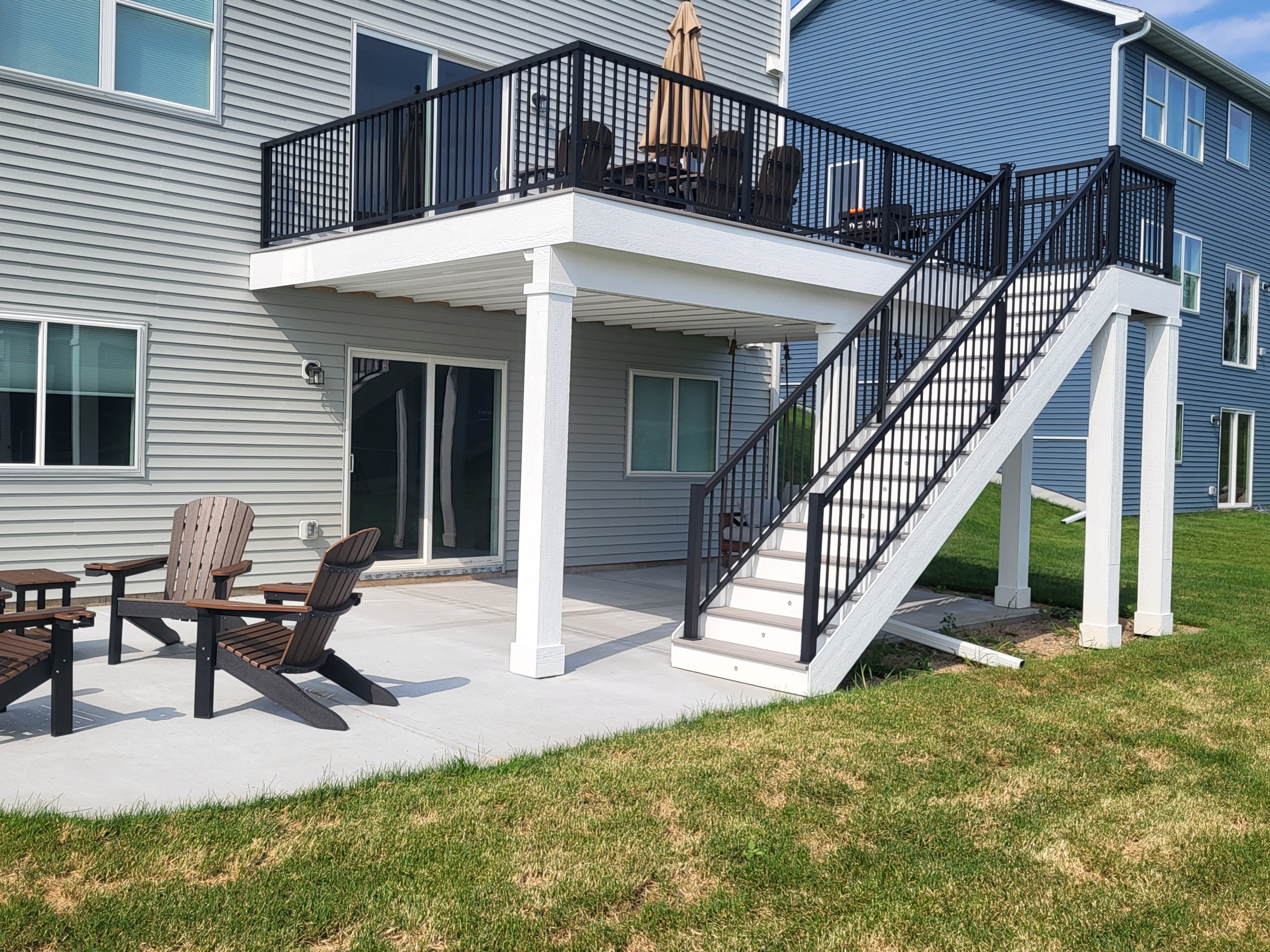 Aluminum Rail, Wolf Decking, under decking